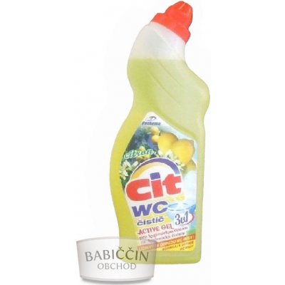 Dochema WC čistič aktívny gél Žltý citrón 750 ml