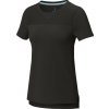 Borax Dámske tričko cool fit z recyklátu GRS s krátkym rukávom - Čierna, 2XL