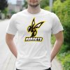 Pánske tričko s potlačou Hornets Biela XS