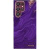 Picasee silikónový prehľadný obal pre Samsung Galaxy S22 Ultra 5G - Purple