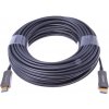 PREMIUMCORD Kabel HDMI optický fiber High Speed with Ether. 4K@60Hz, 50m, M/M, zlacené konektory