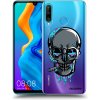 Picasee silikónový prehľadný obal pre Huawei P30 Lite - EARTH - Lebka 3.0