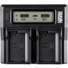 Newell Nabíjačka Dual pre dve batérie Sony NP-F NP-F570 NP-F770 NP-F970