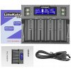 LiitoKala Lii-D4XL UNIVERZÁLNA NABÍJAČKA BATÉRIÍ Li-Ion AAA 18650