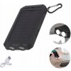 POWERBANK ŁADOWARKA SOLARNY 30000MAH USB PRENOSNÁ S KARABÍNOU A KOMPASOM