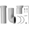 Duravit - Vario pripojovacia súprava na WC, biela 0014220000