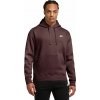 Pánska mikina Nike, SPORTSWEAR CLUB FLEECE vínová,biela XL