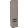 Kúpeľňová skrinka vysoká Devo Vena 2.0 ľavá sivá štruktúrovaná 35 x 150 x 33 cm VE2-S2DL35-1-F101L09