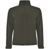 ROLY Bunda Rudolph, softshellová, pánská E6435-38-XXXL 3XL Zeleň vojenská