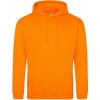 Just Hoods Unisex mikina s kapucňou JH001 Orange Crush XS