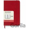 Moleskine A6 Denný 2026 Červený
