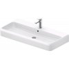 Duravit Qatego umývadlo 100x47 cm obdĺžnik umývadlo na nábytok biela 2382102027