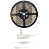 Solight 300 x LED 3528 pás 5m, studený biely, 12V/ 24W/ 2A, vodeodolný, s testerom WM50-65T