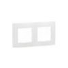 Dvojrámik LEGRAND biely 665002