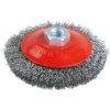 Kartáč miskový, O 100mm ,vlnitý drát S 0,3mm