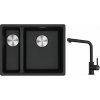Súprava granitový drez Franke Maris 125.0687.269, kuchynská batéria Franke Lina 115.0712.435