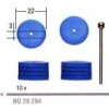 Proxxon Micromot Proxxon kotúč leštiaci 22x3 mm/10ks silikónový elastický, valec 28294