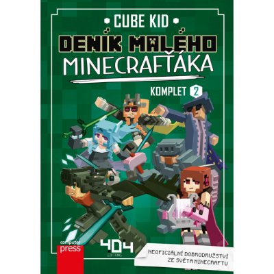 Deník malého Minecrafťáka - komplet 2 - Cube Kid od 23,99 € - Heureka.sk