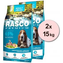 Rasco Premium Adult Lamb & Rice 2 x 15 kg
