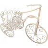 Slovakia Trend Strend Pro MagicHome Mecco 8091810 - Dekorácia Stojan na kvetináč, bicykel, 48x20x35 cm