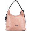 ALMA dámska koženková kabelka Ružová