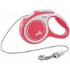 Vodítko Flexi New Comfort lanko M 8 m červené (do 20 kg)