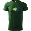 Vrtuľník rescue - Tričko extra veľké (5-8XL) - 5XL ( Fľaškovozelená )