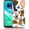 Picasee silikónový prehľadný obal pre Motorola Moto G8 - Frenchies