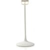 NEDIS LTLG3M1WT4 - Stmievateľná LED Stolová Lampa Biela / Dotykové ovládanie / 3 režimy svietenia / Nabíjacie batérie / 280 lm (LTLG3M1WT4)