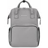 KikkaBoo Prebaľovací batoh Siena Light Grey