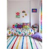 Mooui Brasil wallpaper - Double grid gray uni