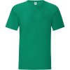 Fruit of the Loom Tričko Iconic 150 T, krátký rukáv, pánské COT161430r8513-heather gre 3XL Melír zelená