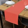 Biante Dekoračný behúň na stôl Rongo RG-037 Koralový 35x140 cm