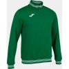 Joma Tréningová mikina CAMPUS III SWEATSHIRT 1/2 ZIPPER GREEN Veľkosť: 4XS