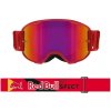 Okuliare REDBULL SPECT Strive (červená matná, fialové zrkadlové plexi)
