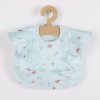 Luxusný podbradník New Baby 35x27 cm s volánikmi Zelená