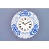 Cibulák – Hodiny reliéfne 18 cm – originál cibuľový porcelán 1. akosť