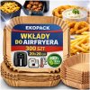 PAPIEROVÉ VLOŽKY DO TEPLOVZDUŠNEJ FRITÉZY NA PEČENIE AIR FRYER 300KS