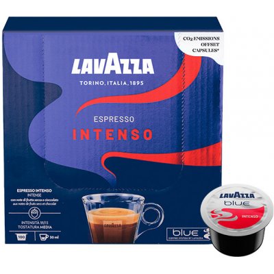 Kapsule Lavazza Blue Espresso Intenso 100 ks Bohatá a plná