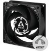 ARCTIC P8 PWM PST CO Case Fan - 80mm štandard PWM case fan with double ball bearing technology