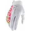 rukavice ITRACK, 100% - USA (bílá, vel. XL)