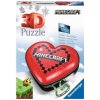 RAVENSBURGER 3D puzzle Srdce Minecraft 54 ks