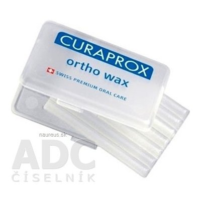 Curaden International AG CURAPROX Ortho vosk (7 pásikov vosku v krabičke) 1x1 ks 1 ks