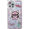Stitch silikónový kryt pre Apple iPhone 12 Pro, ružový