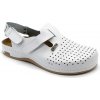 Leon 701 Pánske zdravotné sandále Biela, 45