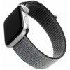 Nylonový remienok FIXED Nylon Strap pre Apple Watch 42mm/41mm/ 40mm/ 38mm, šedý