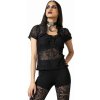 tričko KILLSTAR Mystic Lace Keyhole Čierna