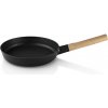 Eva Solo Nepriľnavá panvica NORDIC KITCHEN 24 cm, s drevenou rukoväťou