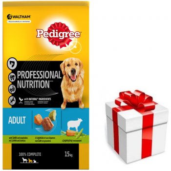 Pedigree Adult Professional s jahňacím mäsom 15 kg