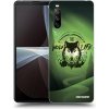 Picasee silikónový čierny obal pre Sony Xperia 10 III - Život vlka